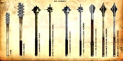 Types of morning star weapon: