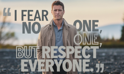 I Fear No One, But Respect Everyone. – Tymoff