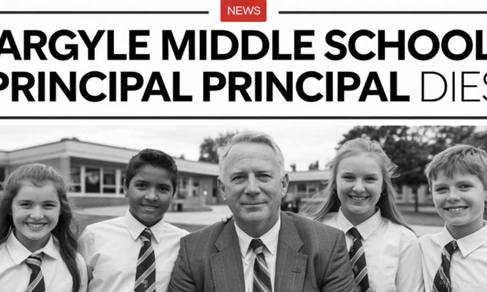 argyle middle school principal dies