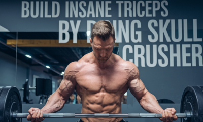 build insane triceps by doing skull crushers - laz - tymoff