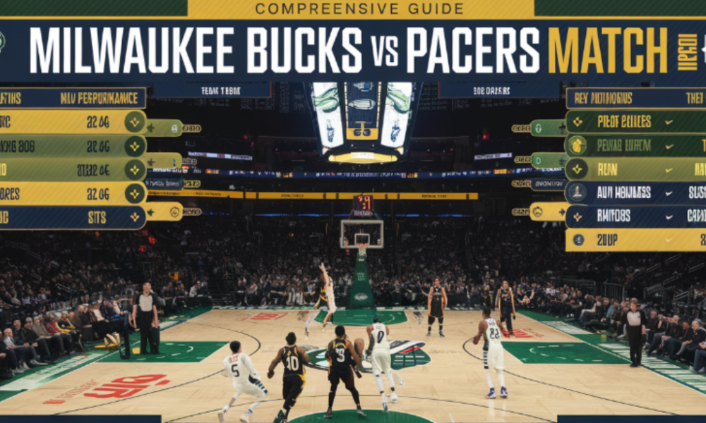 milwaukee bucks vs pacers match player stats